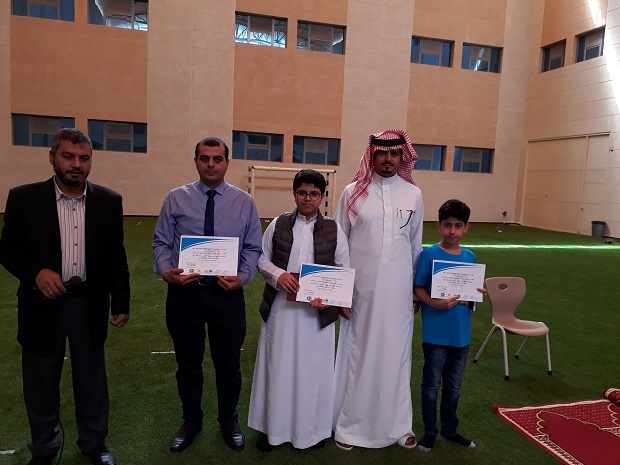 تكريم باسل الغامدي و عبدالعزيز الشهري لفوزهما في مسابقة السومو